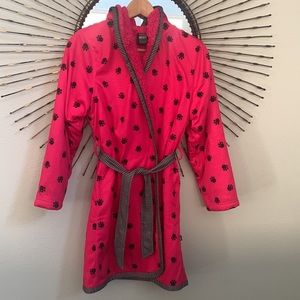 Cozy magenta pink robe